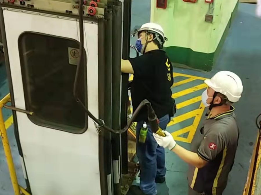 列車車門系統維修支援